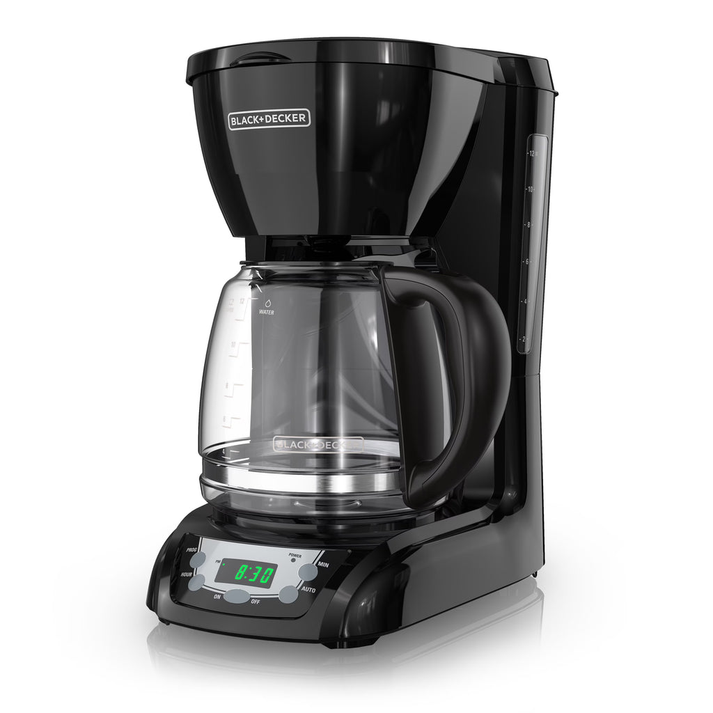Black 12 Cup Drip Coffee Maker V792299
