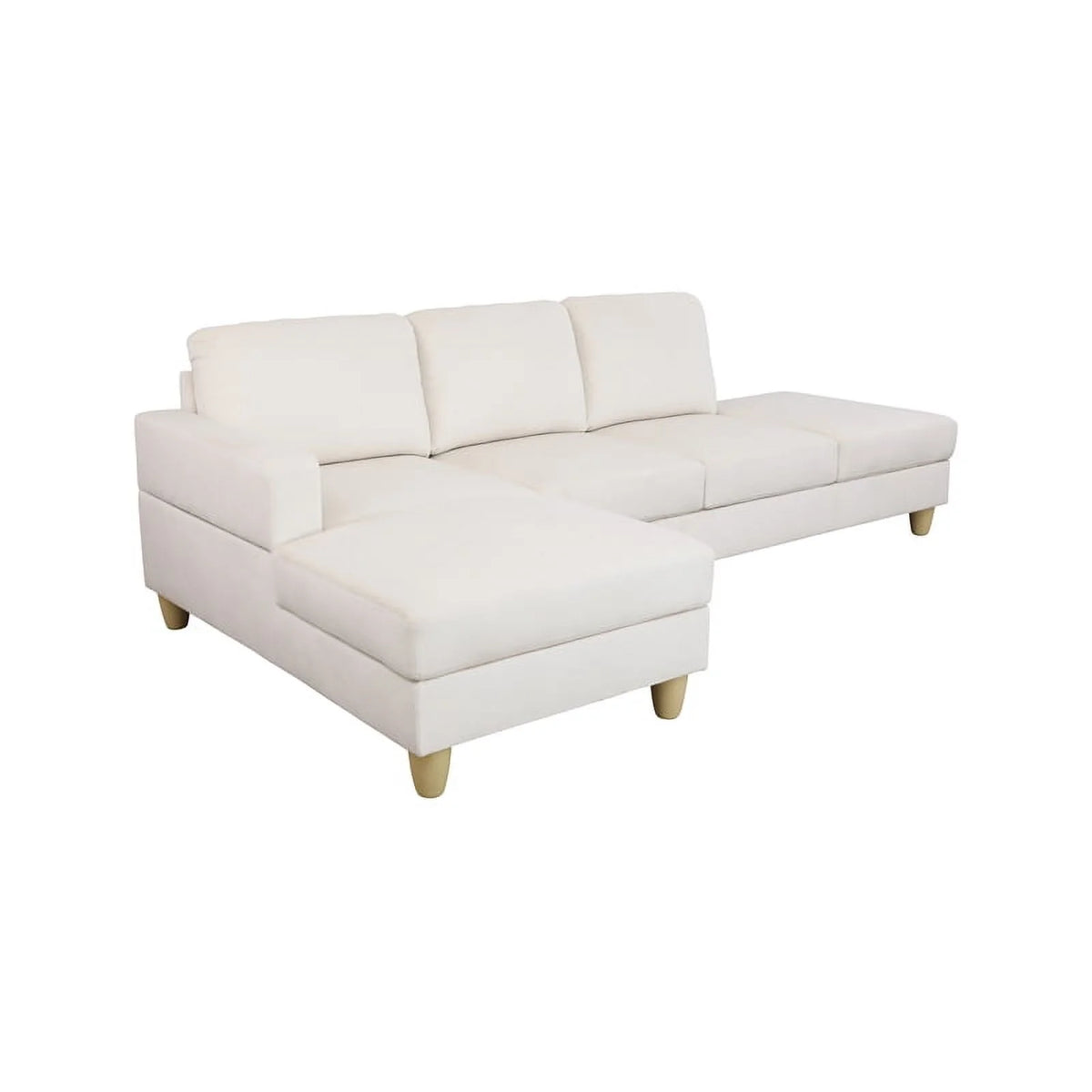 Cream White Sectional Sofa B580