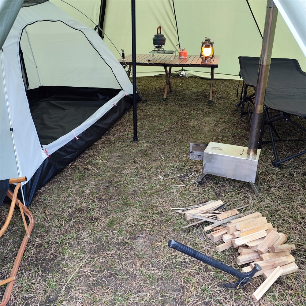 Tipi Tent With Stove H8551
