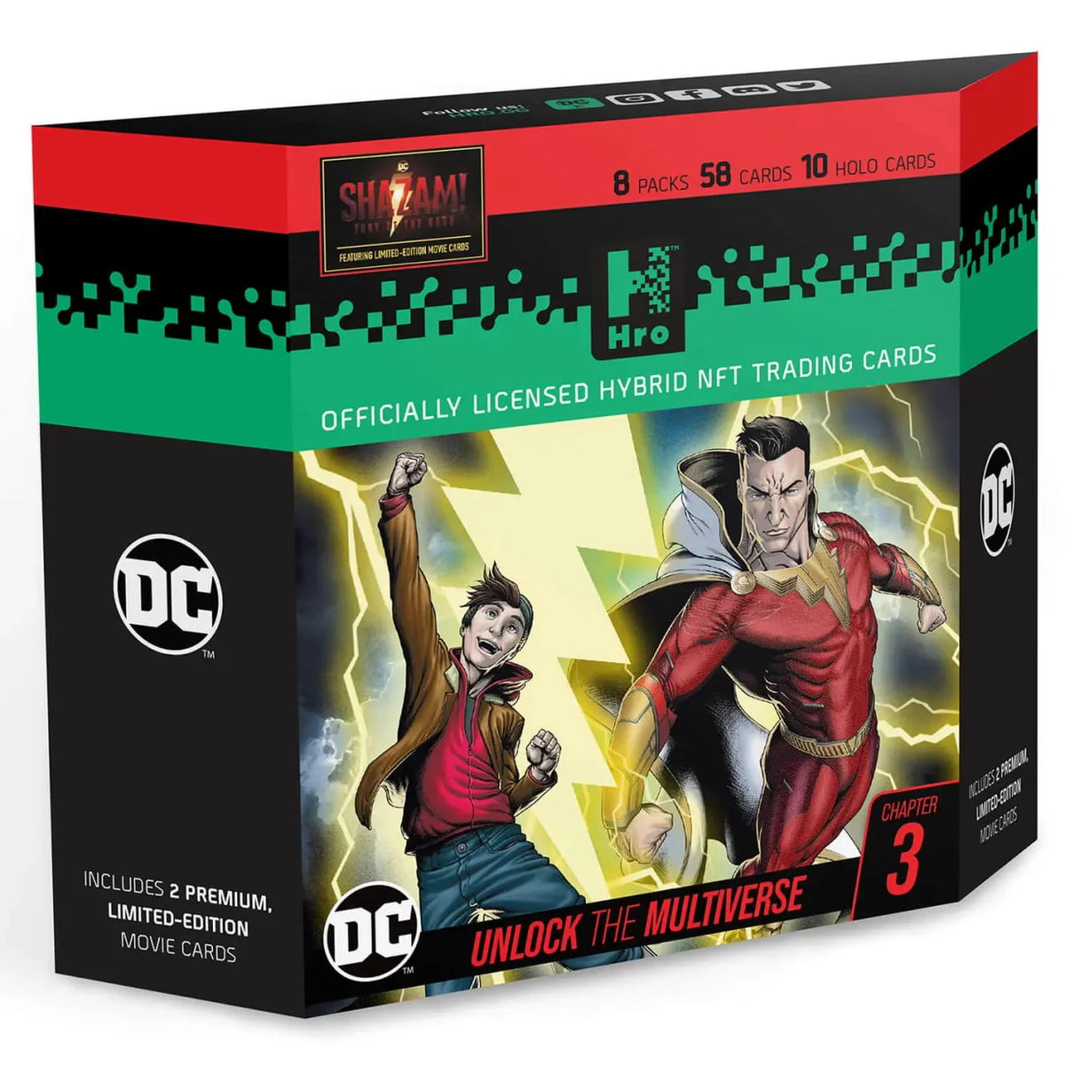 8 Pack Hybrid Digital Trading Cards I78064