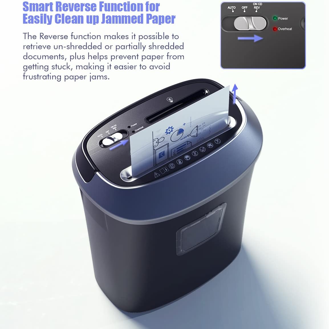 12-Sheet High-Security Cross-Cut Paper Shredder, Pack of 2 M81719