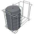 Covered Plate Carrier Rack Holds 10 Plates W798461