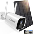 3MP Solar Powered Outdoor Security Camera with Rechargeable Battery A98474