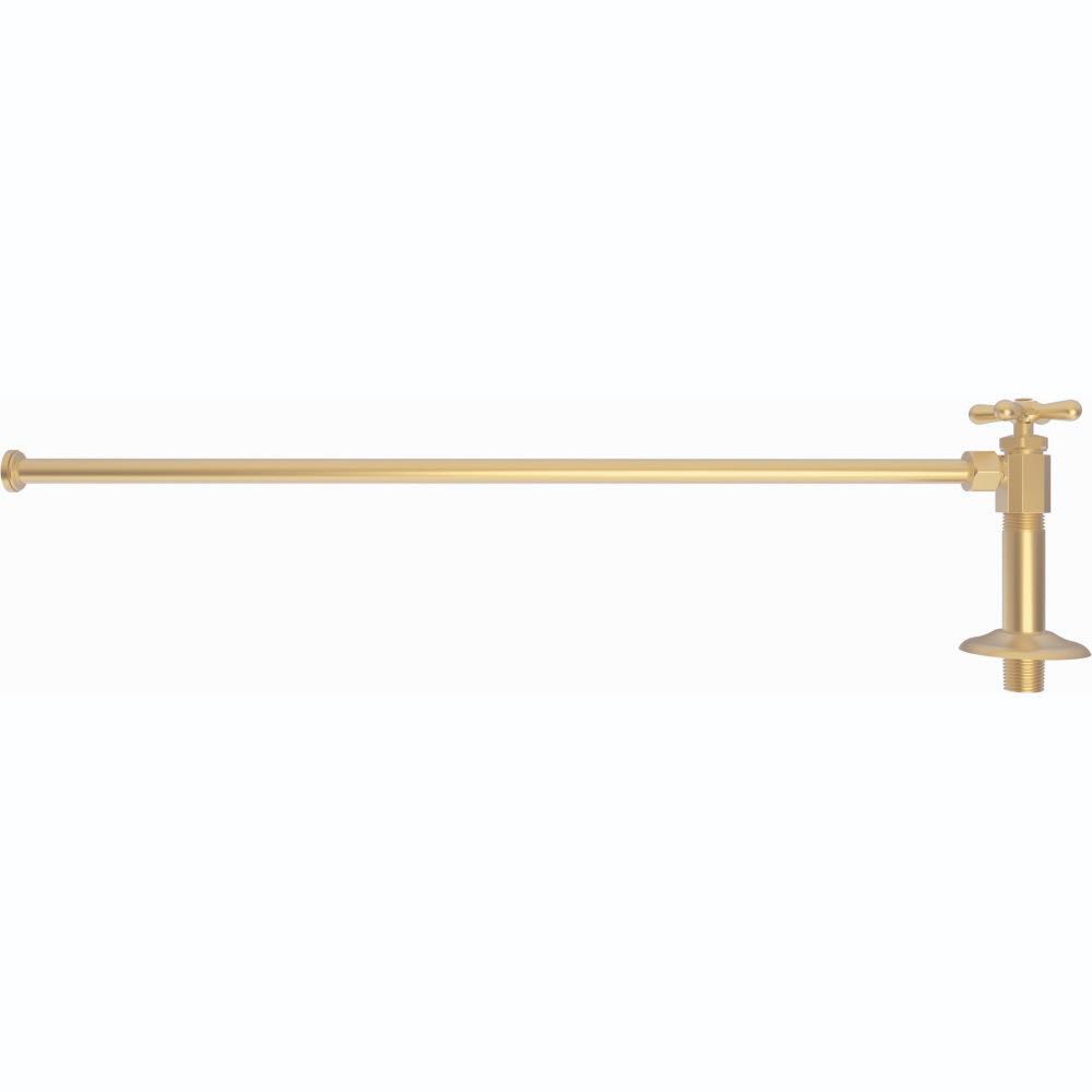 1/2x22 IPS Satin Brass Toilet Supply Kit H5153