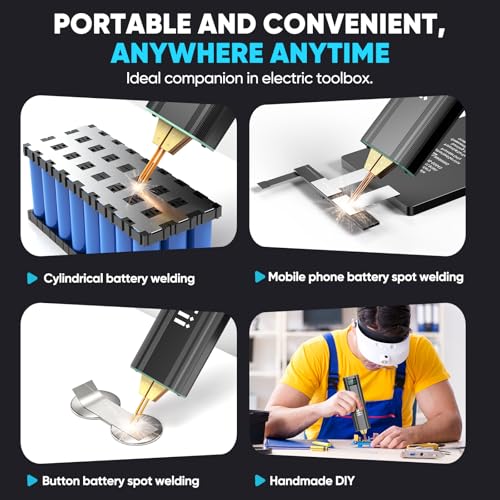 Handheld Battery Spot Welder with Battery Tester W862