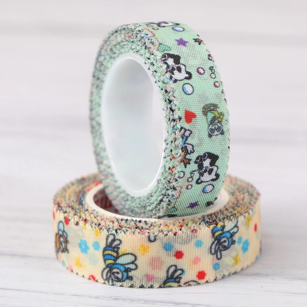 Cotton Guzheng Finger Tape 2 Roll Tearable Silk Adhesive Tape F940580