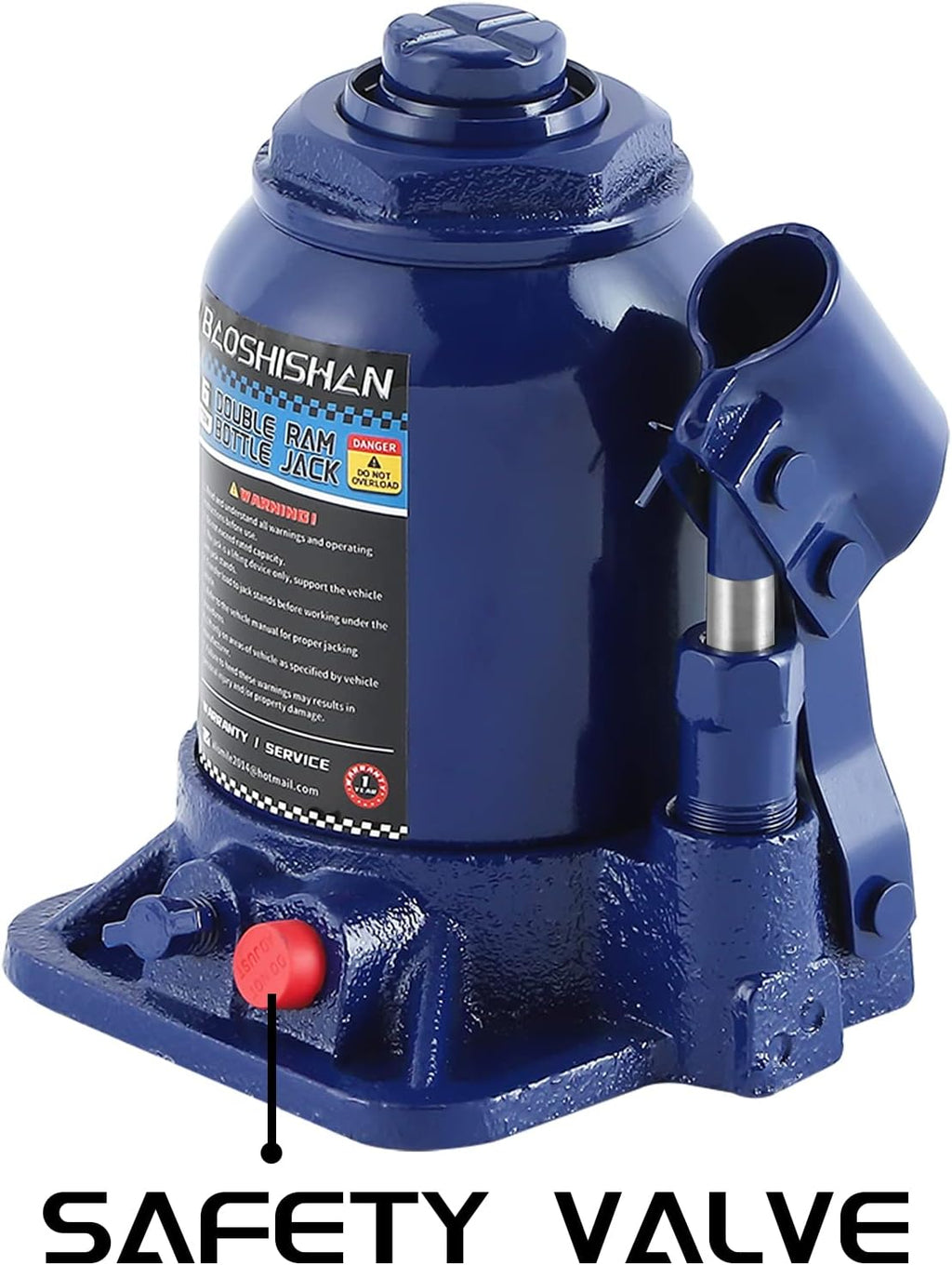 2 Ton Hydraulic Bottle Jack with Carrying Case P75333