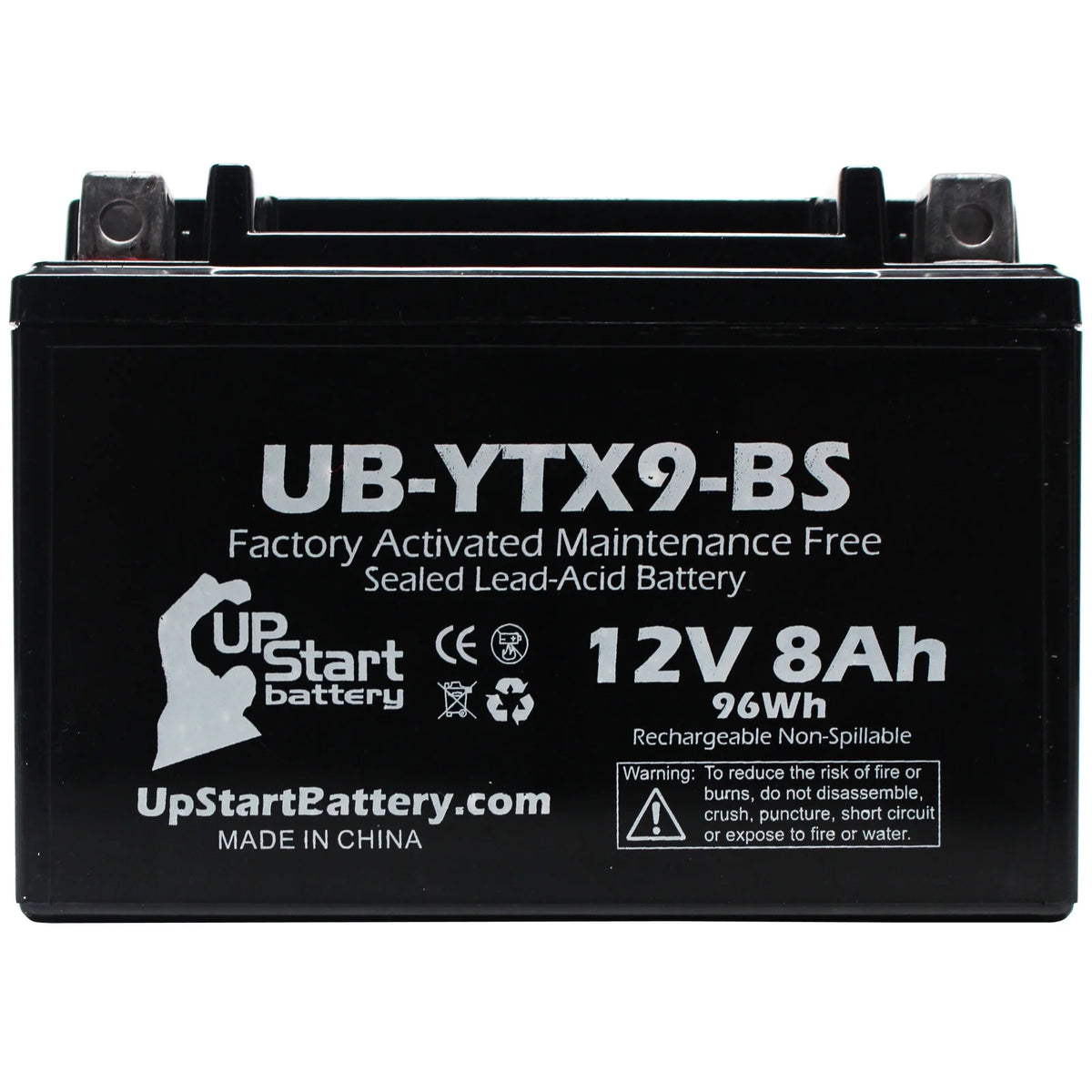 Motorcycle Battery 12V 8Ah Maintenance Free O7986