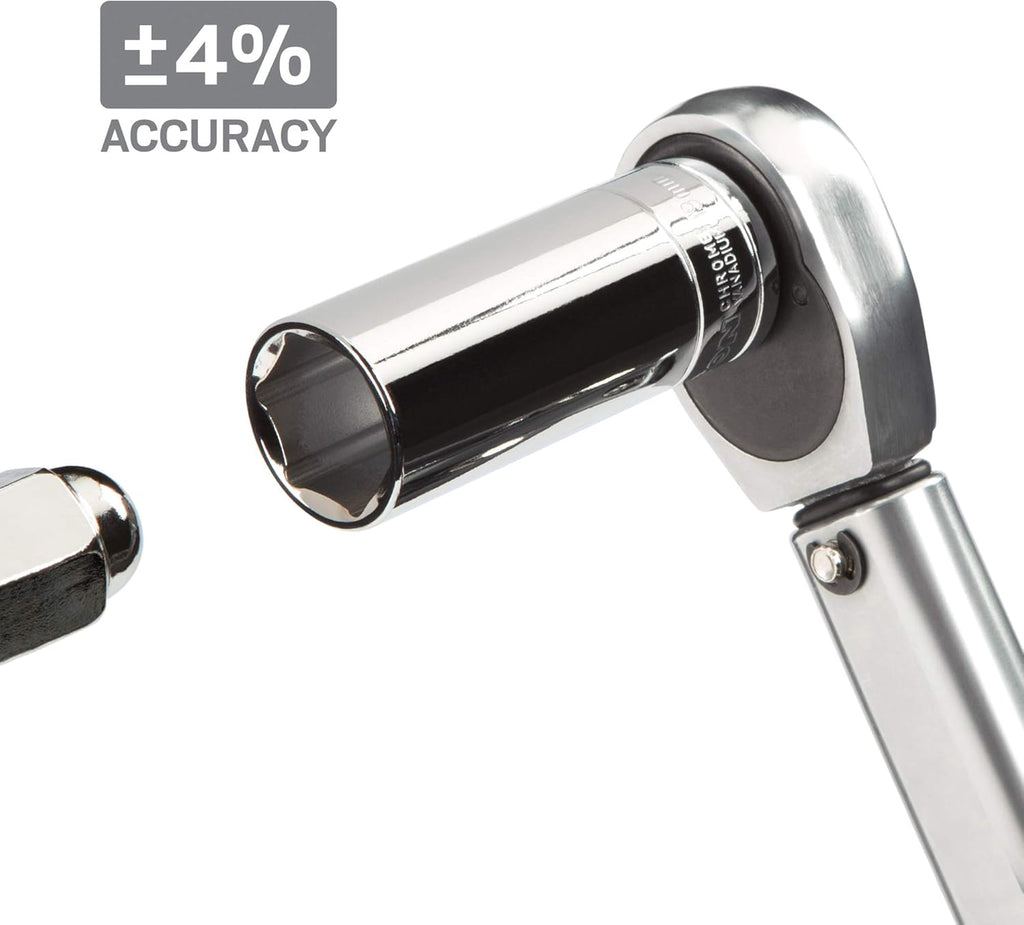 3/8 Inch Drive Click Torque Wrench (10-80 ft.-lb.) Pack of 2 V4180