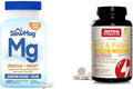 Magnesium Chloride with Calcium Supplement & Methyl B-12 & Methyl Folate 400 mcg S5795
