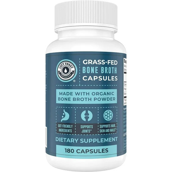 Grass-Fed Bone Broth Capsules 180 Ct B3659