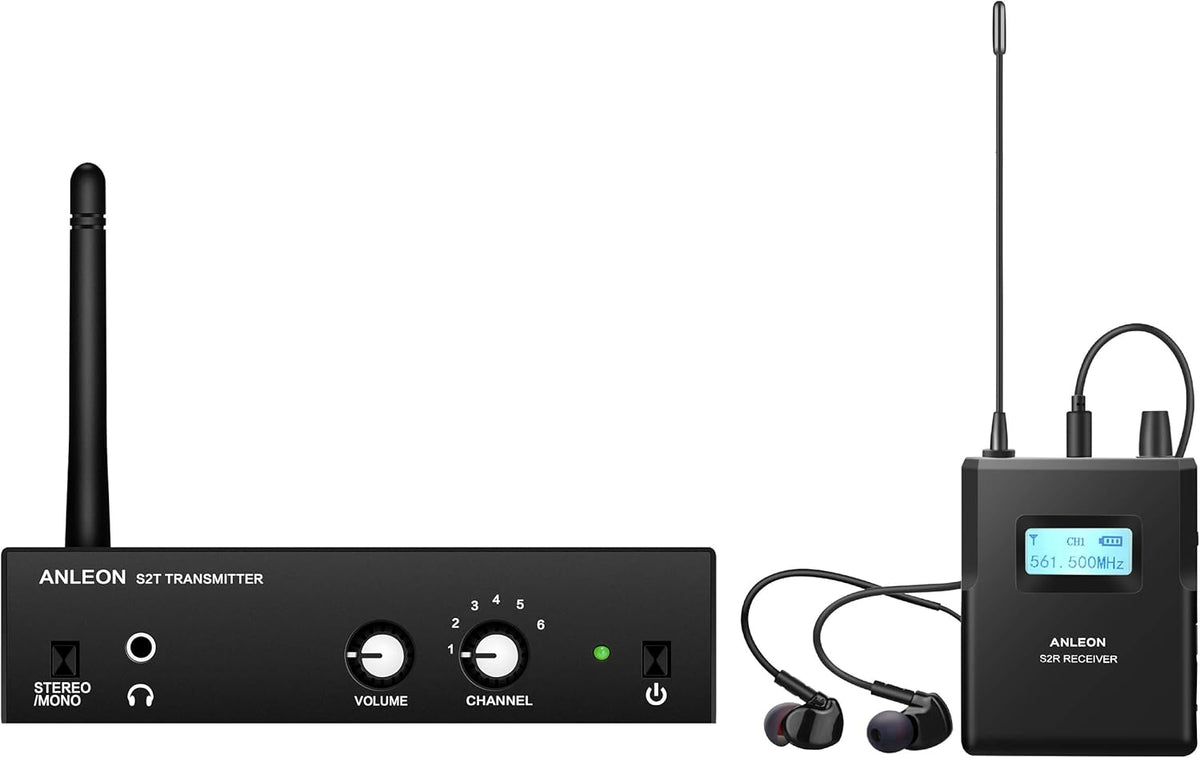 UHF Stereo Wireless Monitor System In-ear System E85460