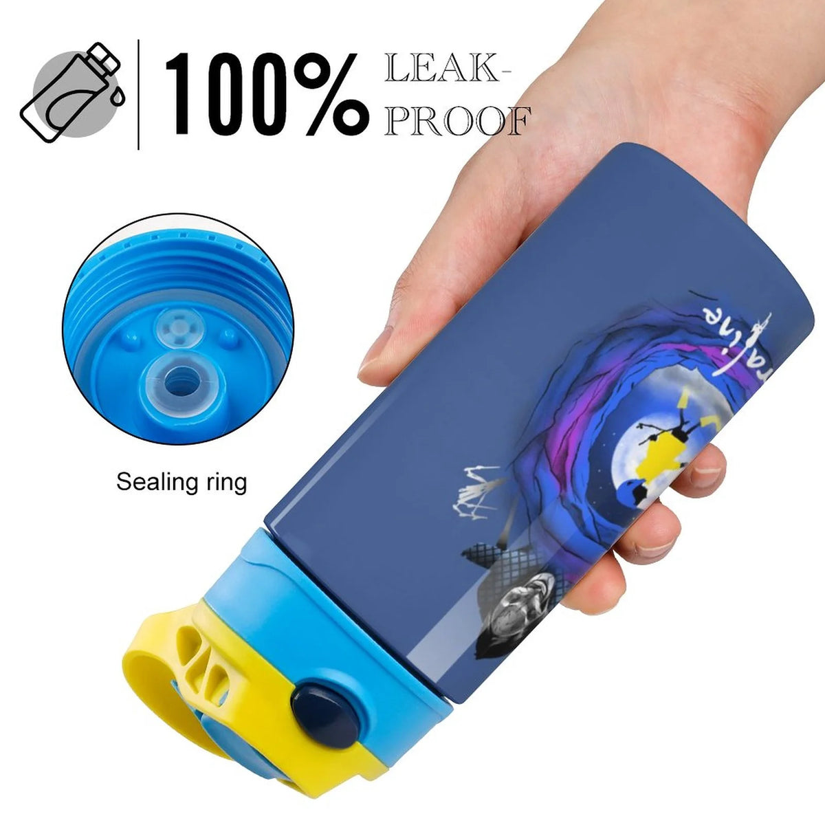 Insulated Stainless Steel Water Bottle with Straw F316