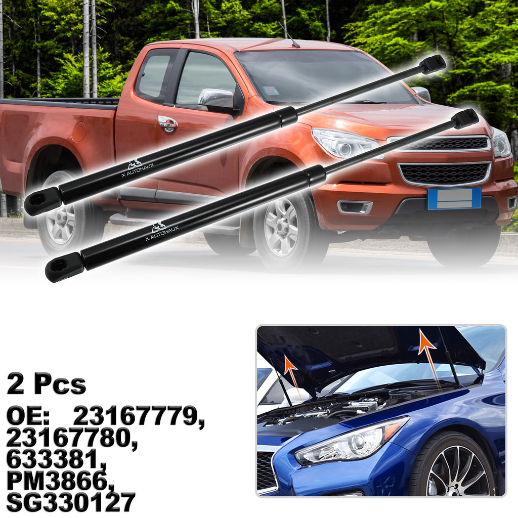 2 Pcs Front Hood Gas Lift Supports Struts Shocks H867352