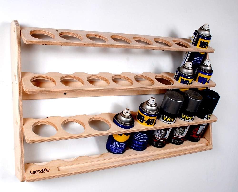 24 Can Wall Mount Storage Holder Rack Pack of 2 D698