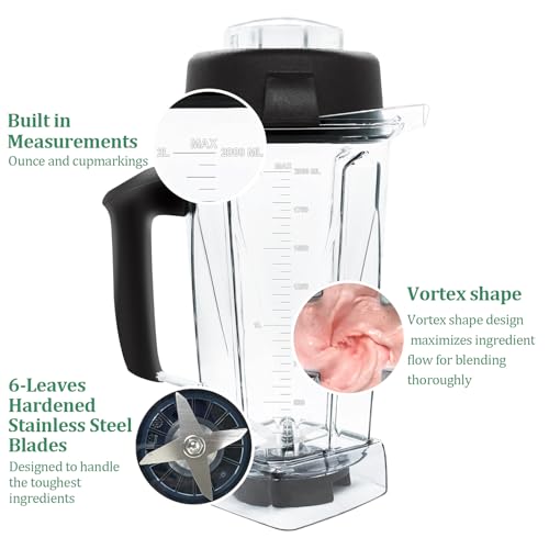 64 oz Clear Blender Pitcher J30031