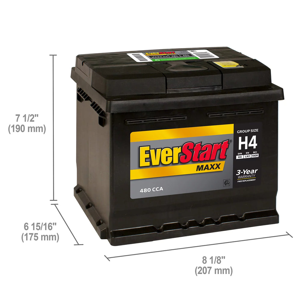 Lead Acid Automotive Battery 12 Volt 480 CCA F33301