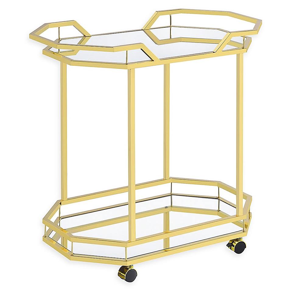 Brass Serving Cart A9499