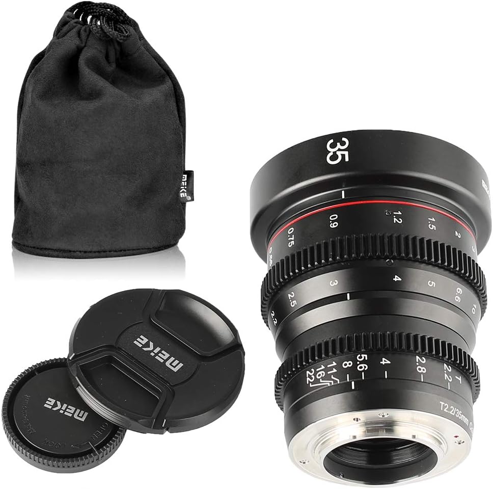 35mm T2.2 Manual Focus Cinema Lens for M43 Mount Cameras E424963