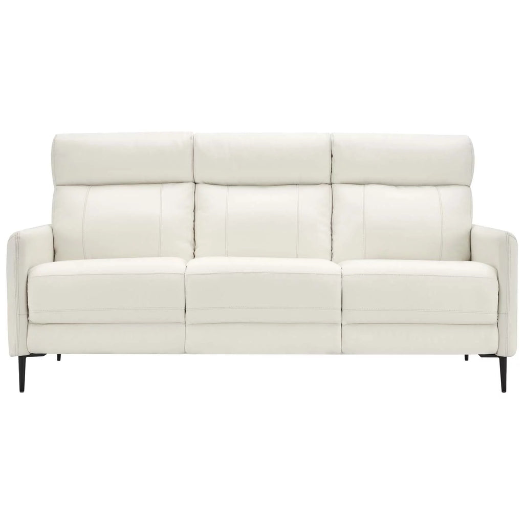 White Leather Sofa P865525