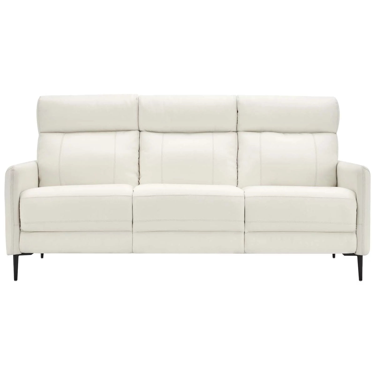 White Leather Sofa P865525