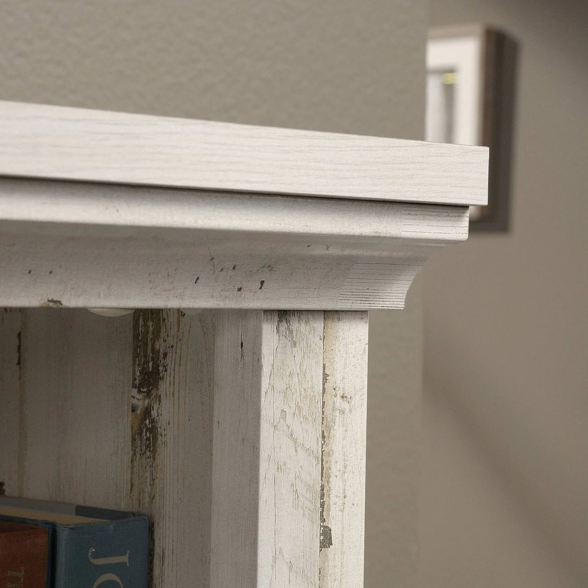 White Plank 3-Shelf Bookcase N3794