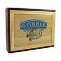 Spinner Domino Set in Wooden Case V206983