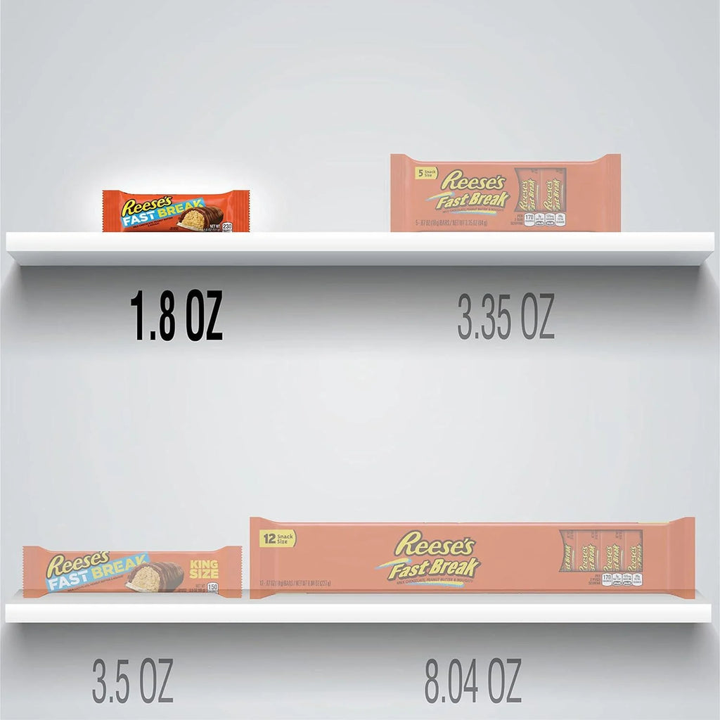 Peanut Butter Nougat Candy Bars 1.8 oz 10 Pack S2006