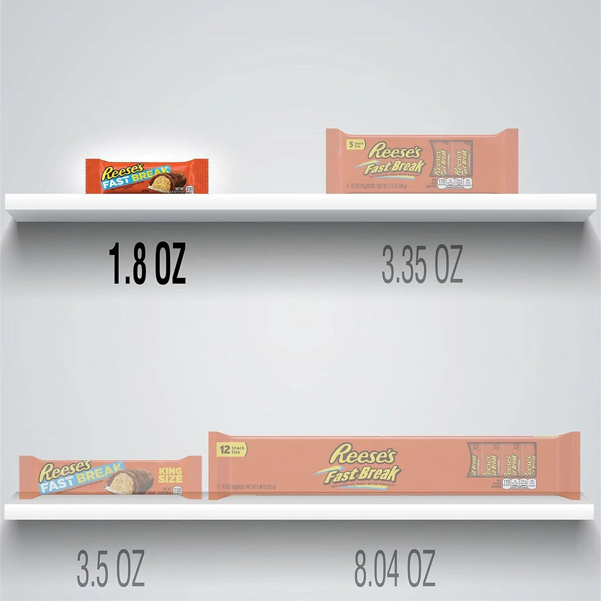 Peanut Butter Nougat Candy Bars 1.8 oz 10 Pack S2006