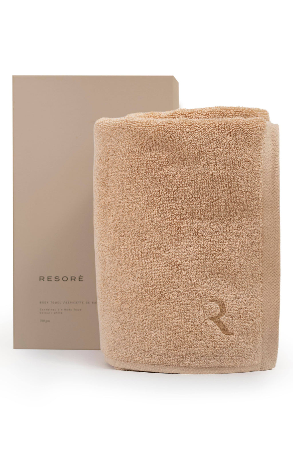 Toasted Almond Body Towel P4337
