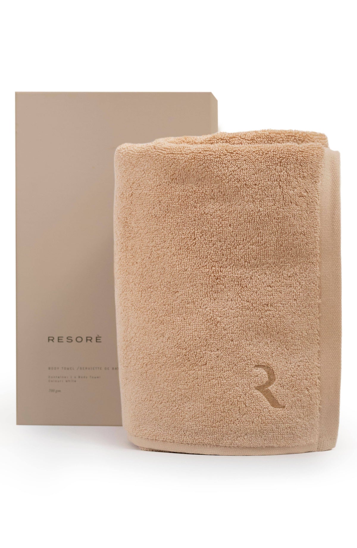 Toasted Almond Body Towel P4337