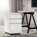 White 3-Drawer Vertical Filing Cabinet X17505
