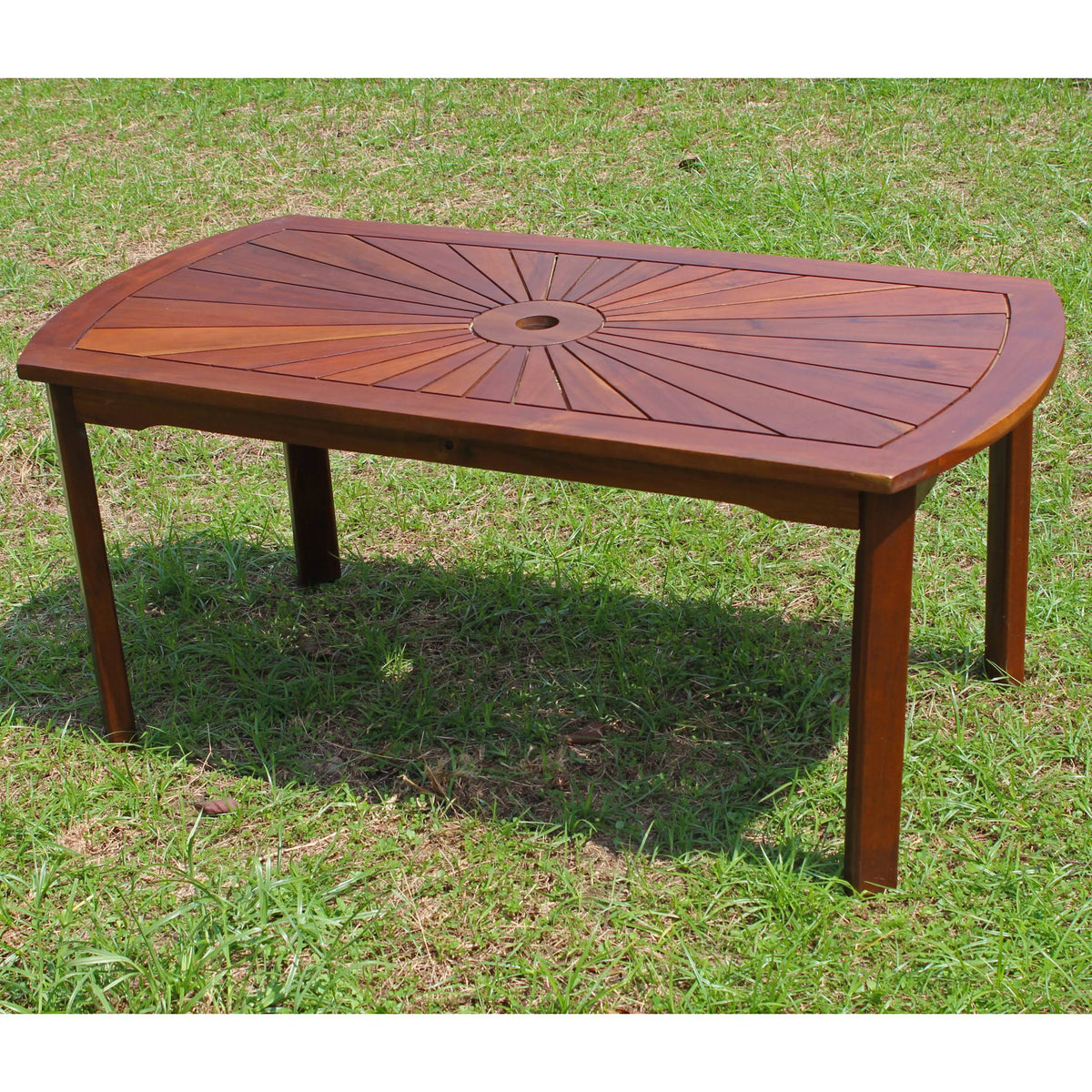 Acacia Sunburst Coffee Table C9466