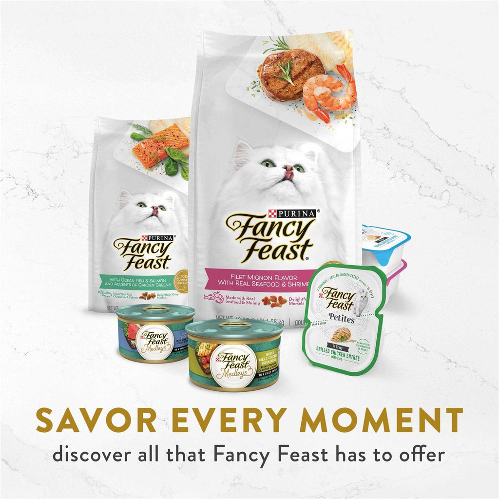 Wet Cat Food Complement Light Meat Tuna with Scallop Topper F989