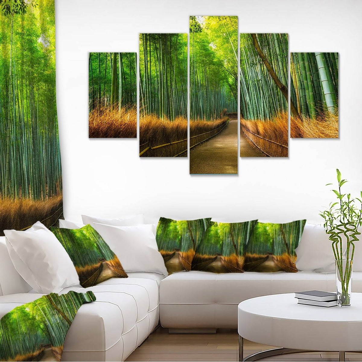 5 Panel Canvas Artwork A7611