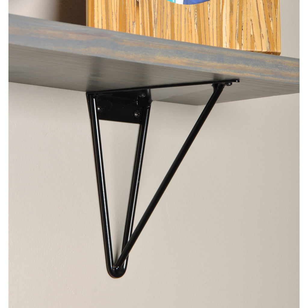 Wall Mount Shelf Triangle Hardware - 34 x 7.25 M72749