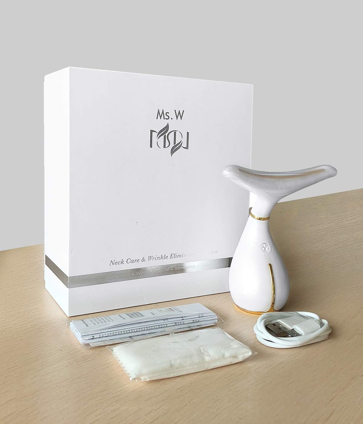 Portable Electric Face Massager with Heat & 3 Massage Modes A15762