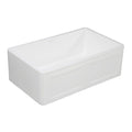 36 In. Apron Front Farmhouse Single Bowl Kitchen Sink, Matte White K1441