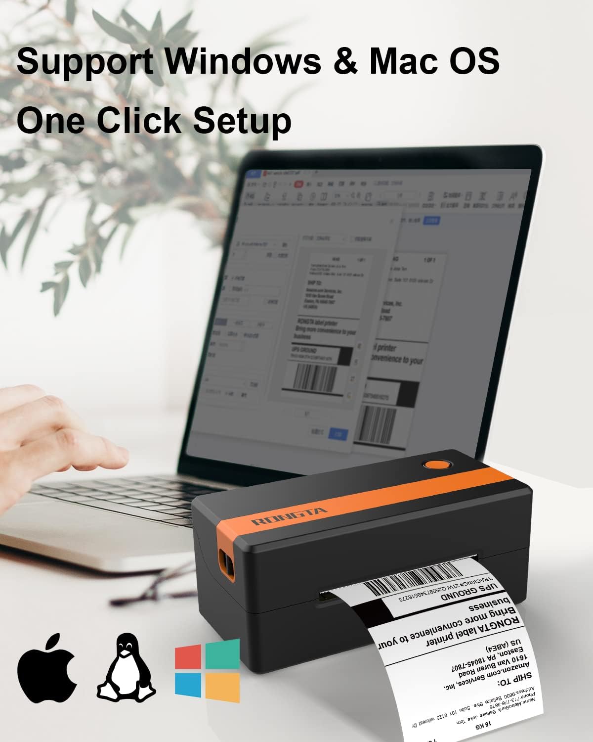 Thermal Label Printer F109