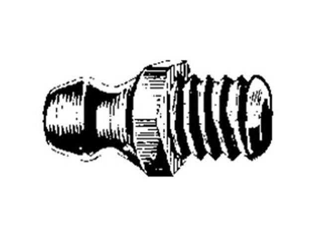 Grease Fitting Straight 7/32 Thread 1/4-28 Y491