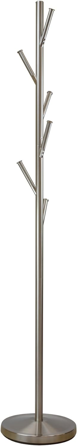 6 Hook Free Standing Metal Coat Rack Q3355