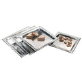 16x22 Square Hammered Tray T7314