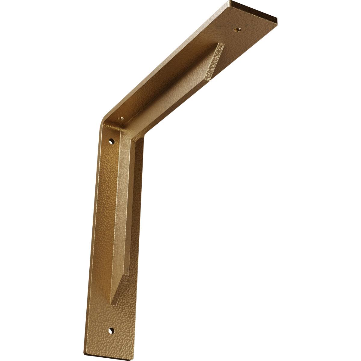 Hammered Gold Steel Bracket B96096