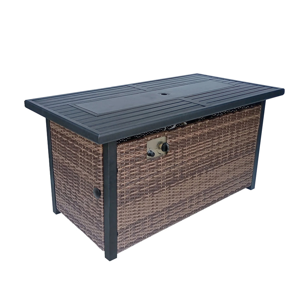 50 inch Steel Gas Burning Fire Pit Table A277