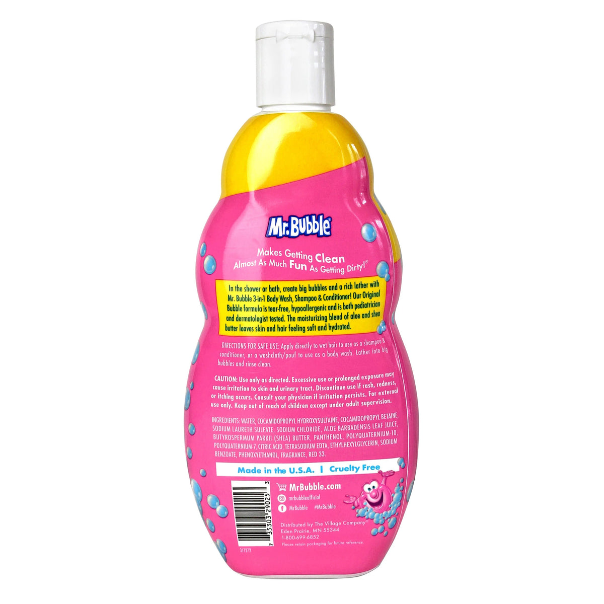 3-in-1 Body Wash, Shampoo & Conditioner, Bubblegum Scent, 16 fl. oz. I9230