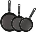 3-Piece Non-Stick Aluminum Frying Pan Set W117
