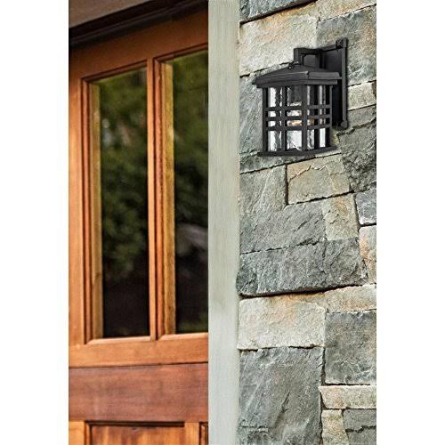 Outdoor Wall Lantern with Dusk to Dawn Sensor C1789