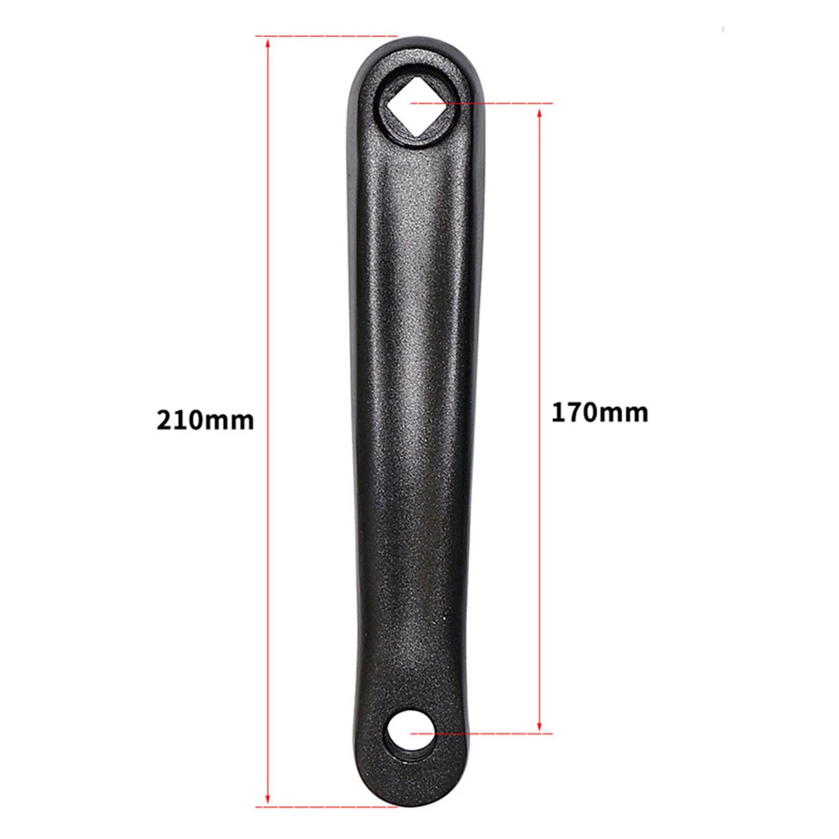 Electric Bike Crank Arm 170mm Left Right Diamond Hole J42977