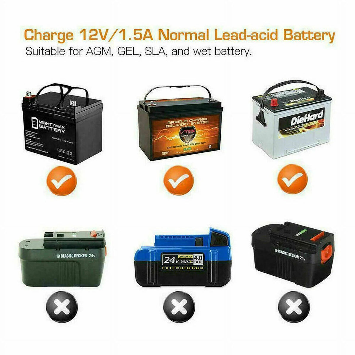 12V Smart Car Battery Charger with Digital Display Z9210
