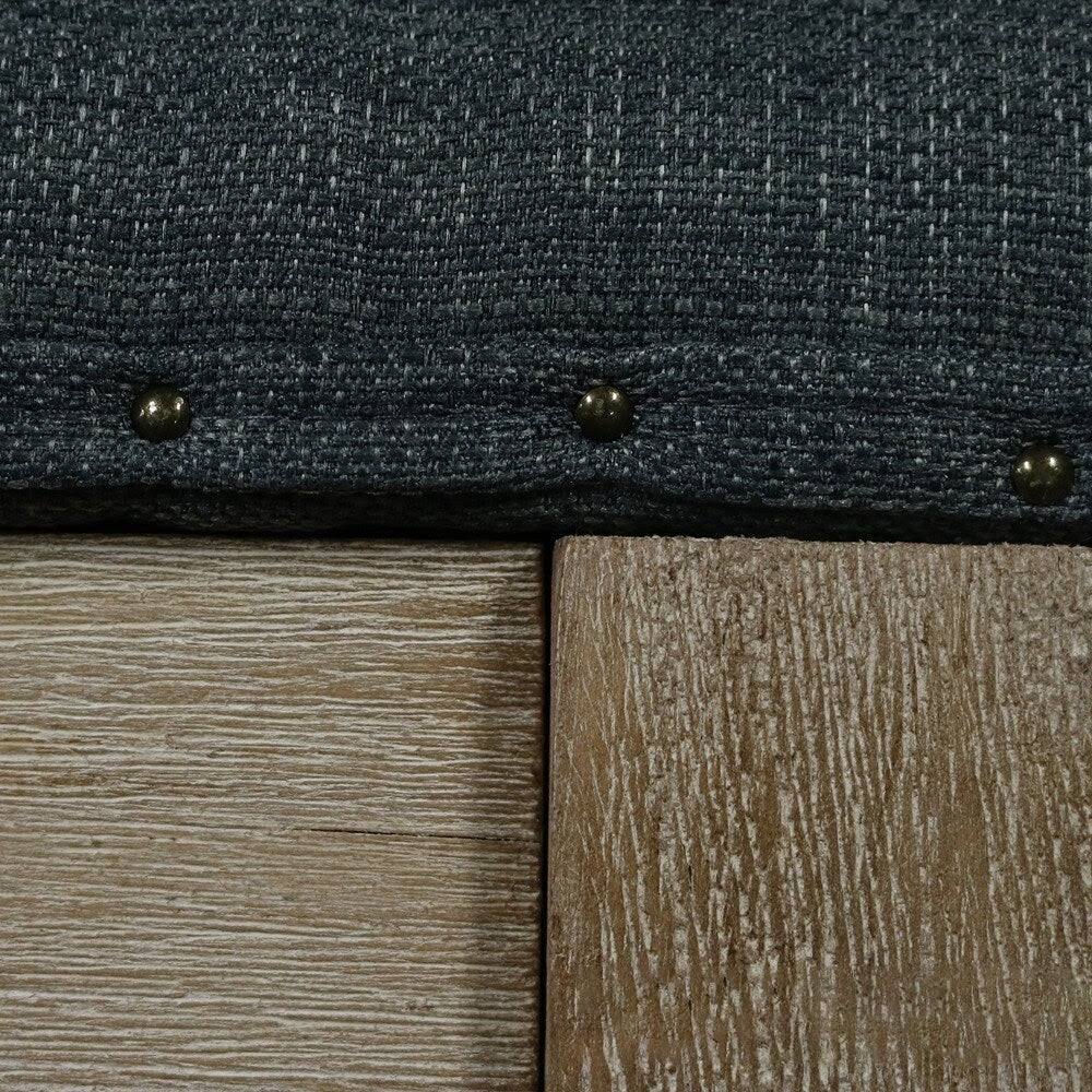 Tufted Textile Shelved Ottoman G411855